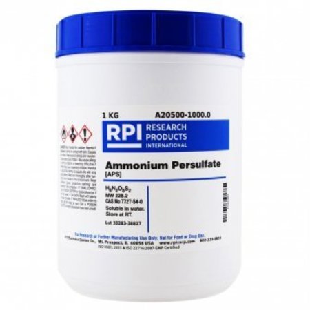 RPI Ammonium Persulfate [APS], 1 KG A20500-1000.0